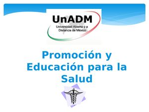 Promoción y Educación para la Salud