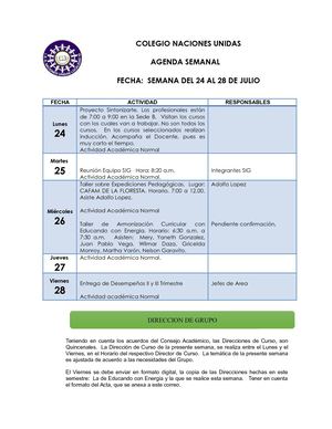BOLETIN COLEGIO NACIONES UNIDAS