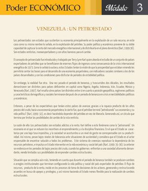 Concepto Petroestado Francisco Javier Cervigon Ruckauer