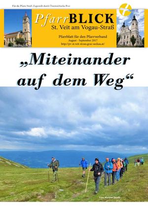 Pfarrblick August und September 2017