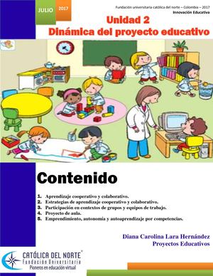 Dinamica Del Proyecto Educativo