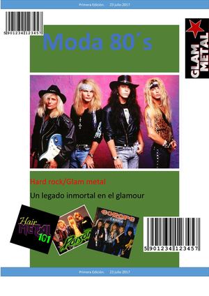 La moda de los 80´s