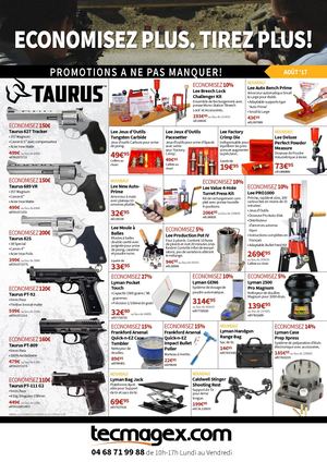 Tecmagex Promotion Aout 2017