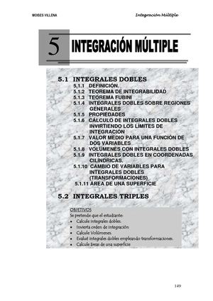 Integración Múltiple