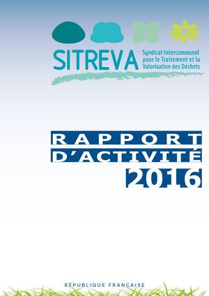Rapport D'activite Sitreva 2016