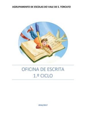 Textos Oficina De Escrita - 1 º Ciclo