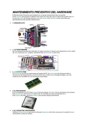 Mantenimiento Preventivo Del Hardwar