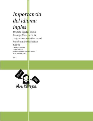 Calaméo - Importancia Del Idioma Ingles