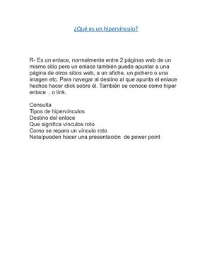 Qué Es Un Hipervínculo