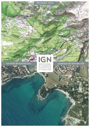 Les droits de reproduction des données IGN