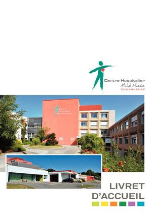 Livret accueil patients du Centre hospitalier de Douarnenez