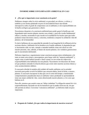 Informe De Tecnologia