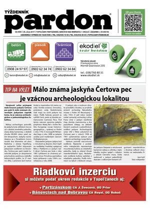 Pardon Topoľčany 30/2017