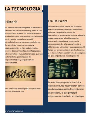 Historia De La Tecnologia