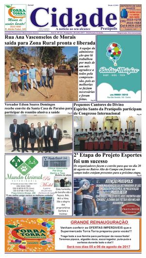 Jornal Cidade de Pratápolis - Edição 127 de 28_07_2017