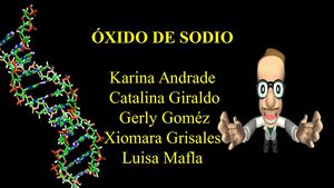 10 3 1 ÓXido De Sodio, Una Delicada Y Quebradiza Reacción