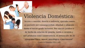 Violencia Doméstica