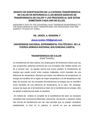 Ensayo Rondon Jesús 6to Sem. ING. MECÁNICA UNEFA