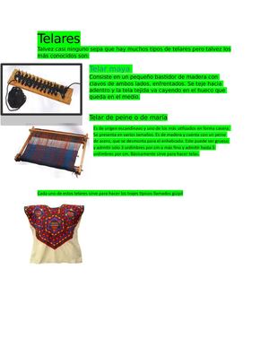 Telares(1)
