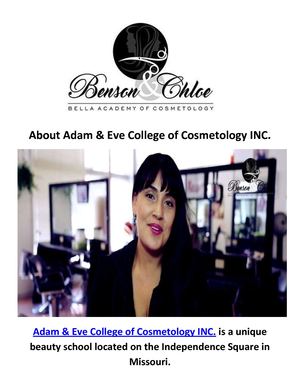 Adam & Eve College Of Cosmetology Make Up School In Kansas City, Missouri