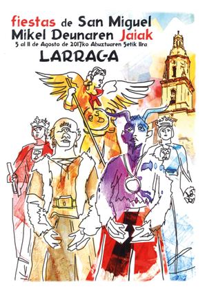 Programa Fiestas San Miguel 2017 Larraga