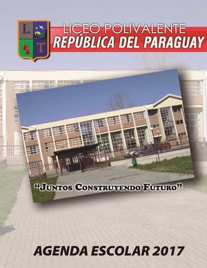 Agenda Escolar - Modelo 1