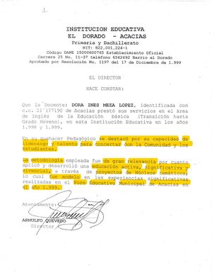 Foro Académico 1999