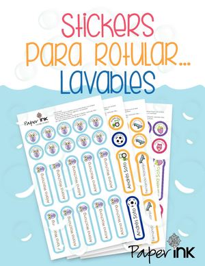 Catálogo de Stickers Lavables