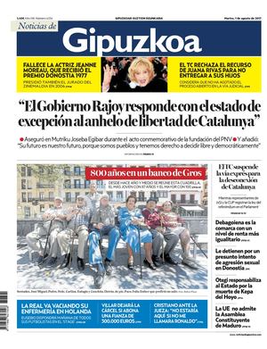 Noticias de Gipuzkoa 20170801