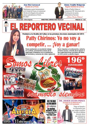 PERIÓDICO EL REPORTERO VECINAL EDICIÓN Nº 91