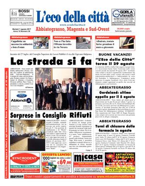 L'eco della città del 1 agosto 2017