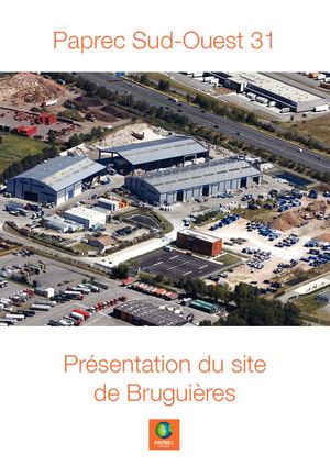 Plaquette Paprec Sud Ouest