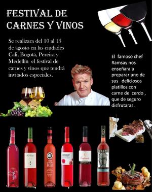 festival de carnes y vinos