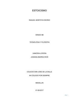 Estoicismo Raquel Montoya Osorio 8b