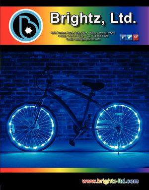 Ideas for Making your Bike Wheels Glow with a Circle of Spinning Light!