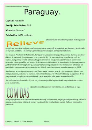 Paraguay Cata Joaco Y Pablo