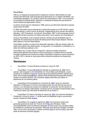 Visual Basic