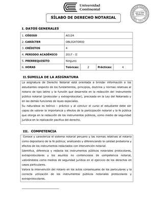 A0124 Silabo Derecho Notarial