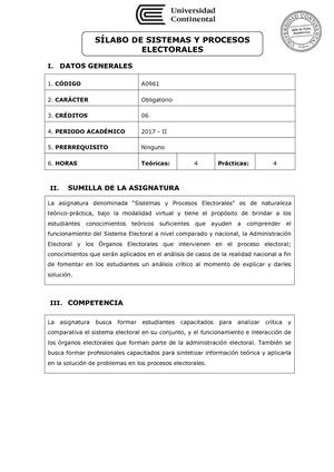 A0961 Silabo Sistemas Y Procesos Electorales