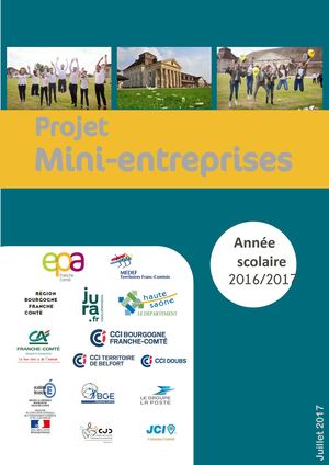 Rapport Activité Mini Entreprises 2016 2017