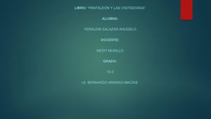 Pantaleon Y Las Visitadoras