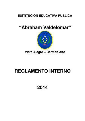 Reglamento Interno