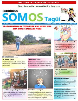 Periodico Escolar Somos Tagüí