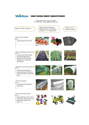 Wellco Industries, Inc Asap Growers' Supply System