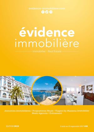 Evidence Immobilière Côte d'Azur N°48 - Août 2017