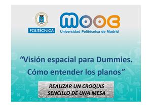 Realización Del Croquis De Una Mesa, Francisco Javier Cervigon Ruckauer