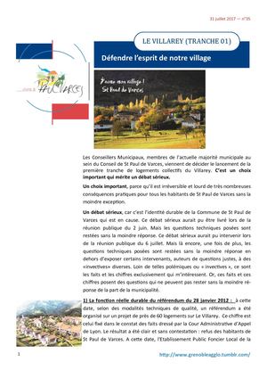 St Paul de Varces Le Villarey