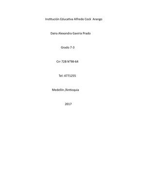 Institución Educativa Alfredo Cock Arango