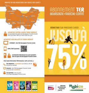 Region BFC Tarifs Mobigo Reduc 75  2017