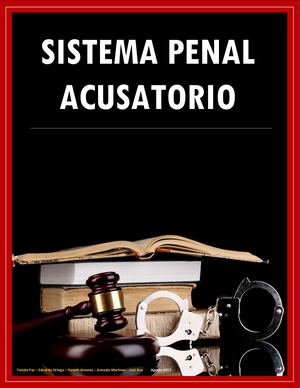 Sistema Penal Acusatorio